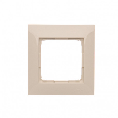 Simon54 Ramka 1-krotna DR1/41 beżowy