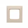Simon54 1gang frame DR1/41 beige