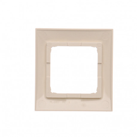 Simon54 Ramka 1-krotna DR1/41 beżowy
