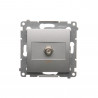 Simon54 Satellite single socket DASF1.01/43 silver