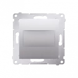 Simon54 zaślepka z mostkiem do ramek DPS.01/43 srebrny