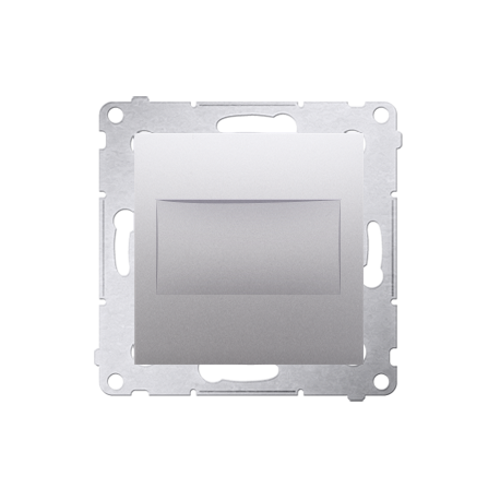 Simon54 zaślepka z mostkiem do ramek DPS.01/43 srebrny