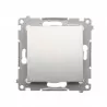 Simon54 Single-pole switch DW1.01/43 silver