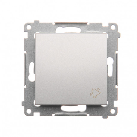 Simon54 Przycisk "dzwonek" DD1.01/43 srebrny