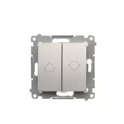 Simon54 Łącznik żaluzjowy DZP1.01/43 srebrny