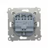 Simon54 Triple switch DW31.01/43 silver