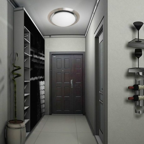 Plafon sufitowy HL634M E27 60W Chrome+Mat Horoz