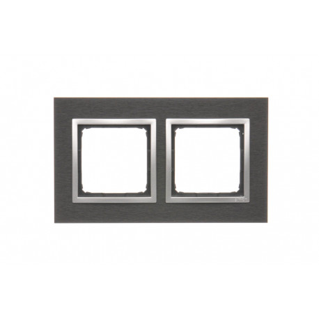 Simon54 Nature Ramka metalowa Inox YIN DRN2/78