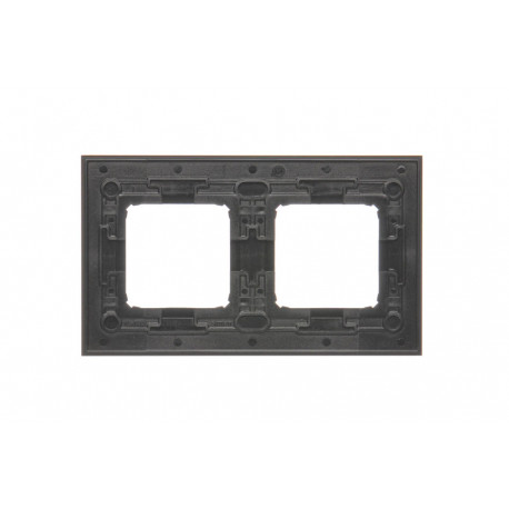 Simon54 Nature Ramka metalowa Inox YIN DRN2/78