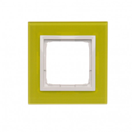 Simon54 Nature Ramka szklana Limonkowy Sorbet DRN1/90