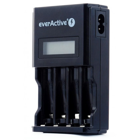 Ładowarka akumulatorowa 4xAA/AAA NC-450 black Ever Active