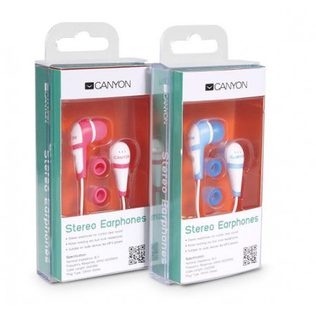 Słuchawki douszne CNR-EP05N niebieskie Canyon-8537