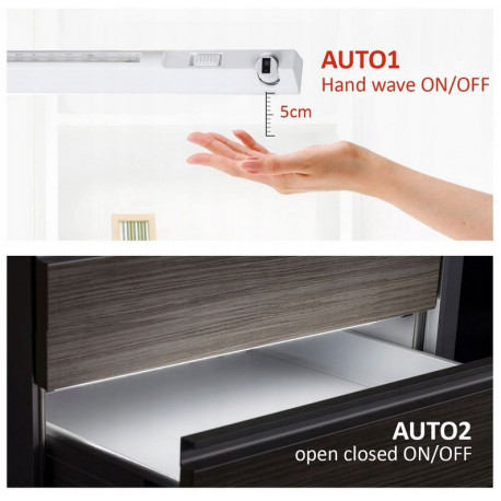 Lampa podszawkowa LED sensor MCE234 Maclean