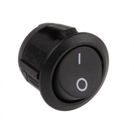 Wyłącznik kołyskowy okrągły 2-pozycyjny 12V 20A 035695 C.E.