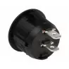 Wyłącznik kołyskowy okrągły 2-pozycyjny 12V 20A 035695 C.E.