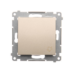 Simon54 Przycisk "dzwonek"  DD1.01/44 złoty