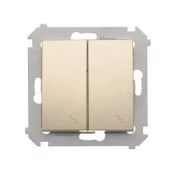 Simon54 Łącznik schod.podw.podś DW6/2L.01/44 złoty