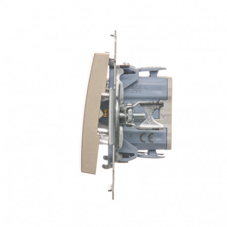 Simon54 Łącznik schodowy podśw. DW6L.01/44 złoty