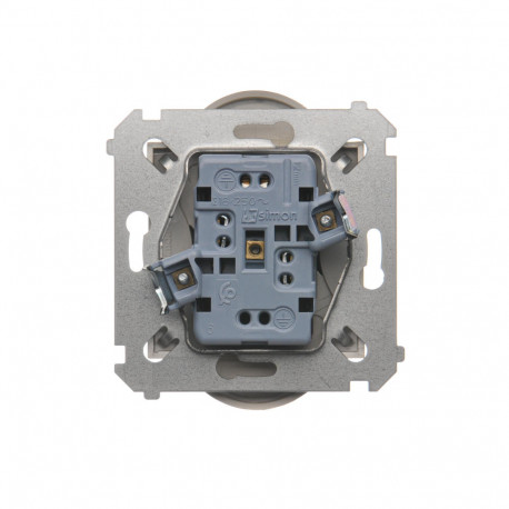 Simon54 Gniazdo podwójne z/u DGZ2MZ.01/44 złoty