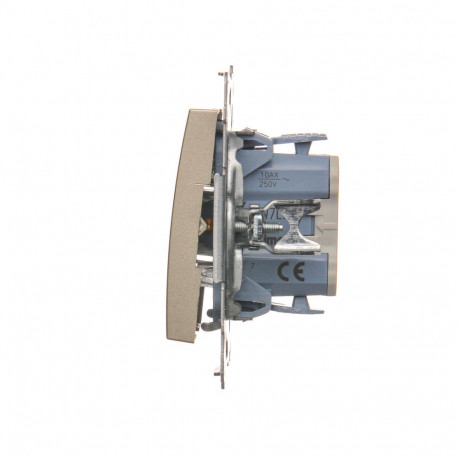 Simon54 Łącznik krzyżowy podświetlany DW7L.01/44 złoty SIMON