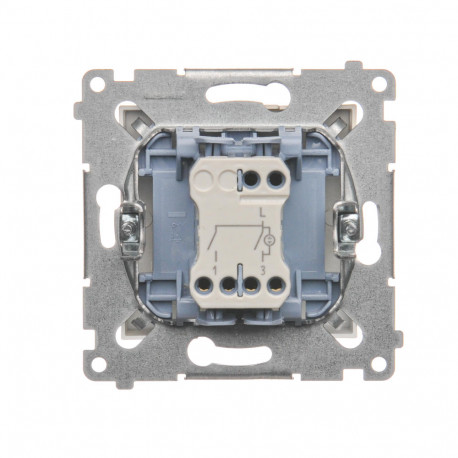 Simon54 Łącznik świecznikowy z podświetleniem LED DW5BL.01/44 złoty