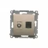 Simon54 SAT+RJ45 socket k.6 DASFRJ45.01/44 gold