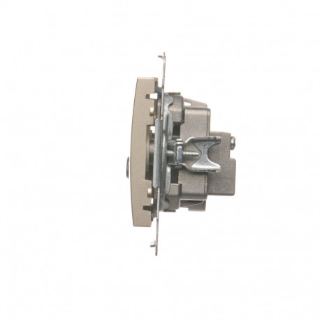 Simon54 Gniazdo antenowe R-TV-SAT końcowe DASK.01/44 złoty