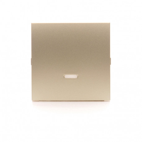Simon54 Klawisz pojedyńczy do łączników DKW1L/44 z podświetleniem złoty