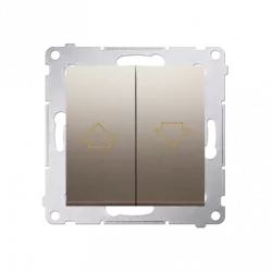 Simon54 Łącznik żaluzjowy z blok. DZW1.01/44 złoty