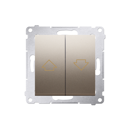 Simon54 Łącznik żaluzjowy z blok. DZW1.01/44 złoty