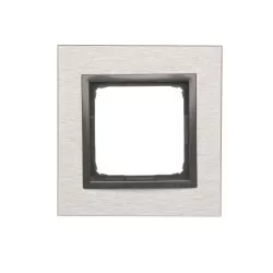 Simon54 Nature Ramka metal alum Inox Yang DRN1/76