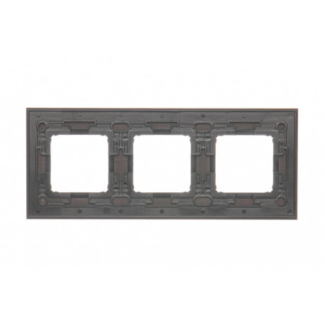 Simon 54 Nature Ramka DRN3/84 brązowa