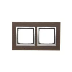 Simon 54 Nature Ramka DRN2/84 drewno srebrne wenge SIMON