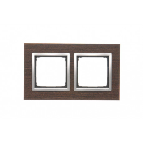 Simon 54 Nature Ramka DRN2/84 drewno srebrne wenge SIMON