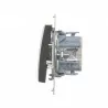 Simon54 Łącznik schodowy z podświetleniem LED DW6L.01/46 brązowy
