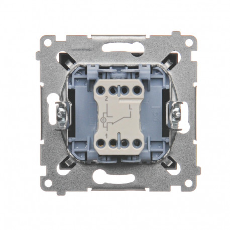 Simon54 Łącznik schodowy z podświetleniem LED DW6L.01/46 brązowy