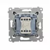 Simon54 Łącznik schodowy z podświetleniem LED DW6L.01/46 brązowy