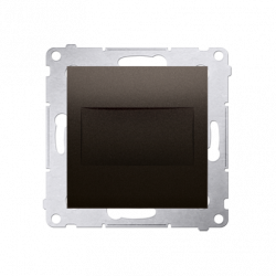 Simon54 Zaślepka z mostkiem do ramek DPS.01/46 brązowy