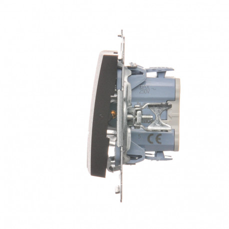 Simon54 Łącznik świecznikowy podświetlany DW5BL.01/46 brązowy