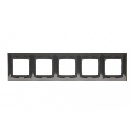 Simon54 Ramka 5- krotna DR5/48 antracyt