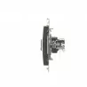 Simon54 RJ45 single computer socket D61.01/48 anthracite