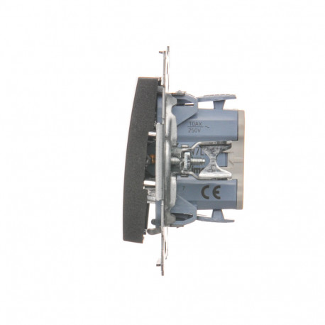 Simon54 Łącznik krzyżowy z podświetleniem DW7L.01/48 antracyt