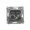 Simon54 gniazdo SAT+RJ45 6 DASFRJ45.01/48 antracyt