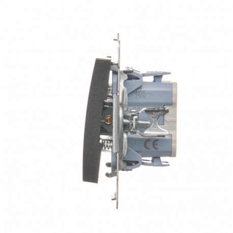 Simon54 Łącznik dzwonek DD1.01/48 antracyt