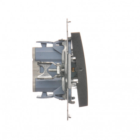 Simon54 Przycisk "dzwonek" z podświetleniem LED DD1L.01/48 antracyt