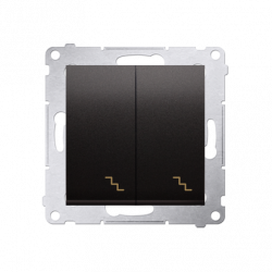 Simon54 Łącznik schodowy podwójny DW6/2.01/48 antracyt