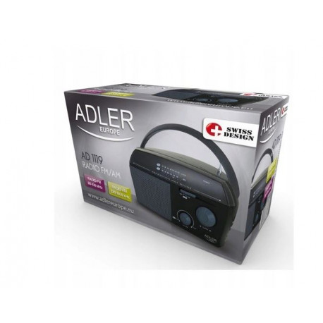 Radio Adler AD 1119 AM/FM 230V/4xR14