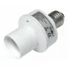 Light bulb fixture with remote control with dimmer x3 KEMOT