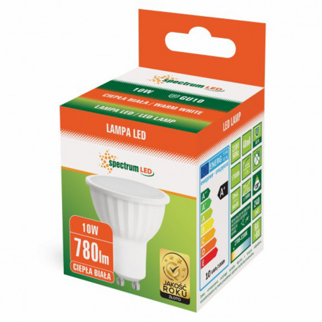 LED bulb GU10 SMD 1,5W 230V b.warm Spectrum