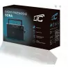Network and battery radio black portable AM, FM, SW SONA LTC